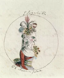 Reine Élisabeth I, vers 1790